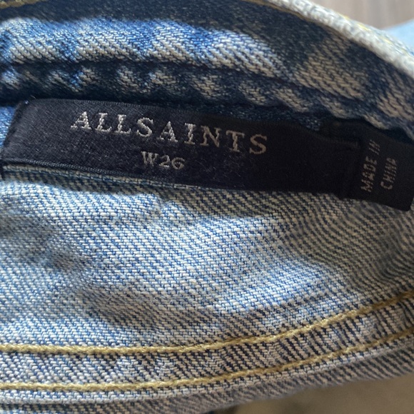 All Saints Jeans All Saints Denim Shorts Size 26 Poshmark